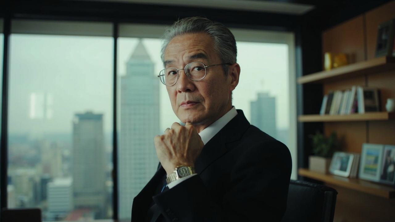 王校长在日本工作场景